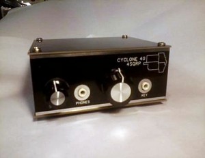 NM0S's Cylcone 40M QRP transceiver.  Look for it at Four Days in May!